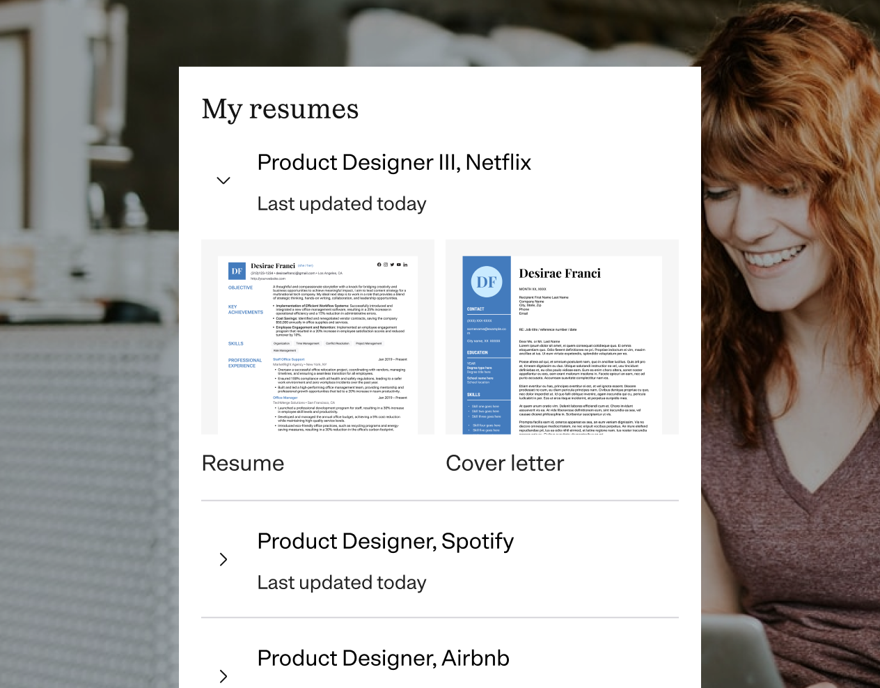 resume